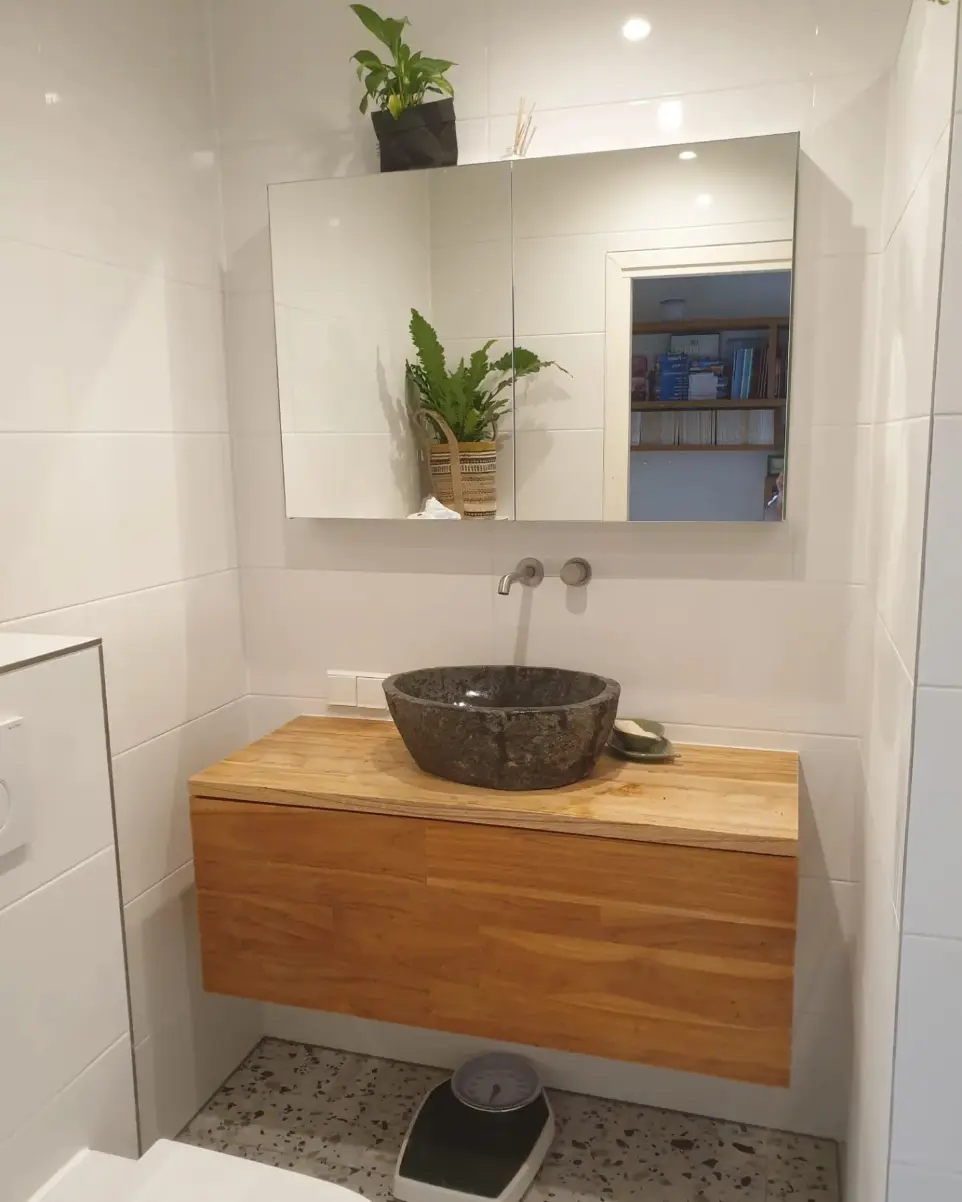 Modern wastafel